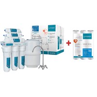 Фильтр обратного осмоса Organic Master Osmo 6 + картриджи Organic Master Osmo